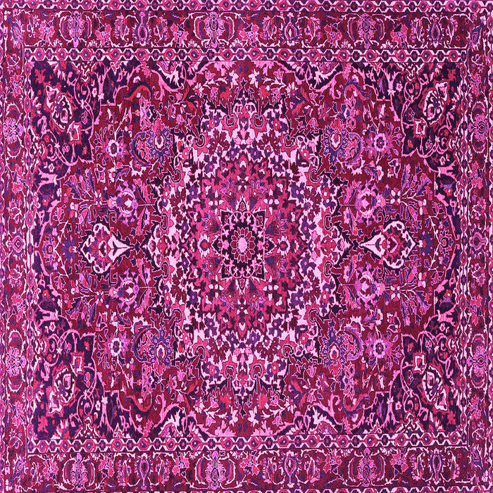 Square Persian Pink Traditional Rug, tr4155pnk