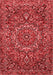 Persian Red Traditional Area Rugs