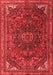 Medallion Red Traditional Area Rugs