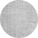 Square Persian Gray Traditional Rug, tr4159gry