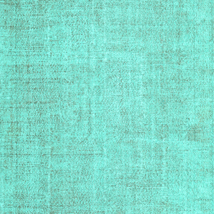 Machine Washable Persian Turquoise Traditional Area Rugs, wshtr4159turq