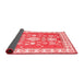 Geometric Red Traditional Area Rugs