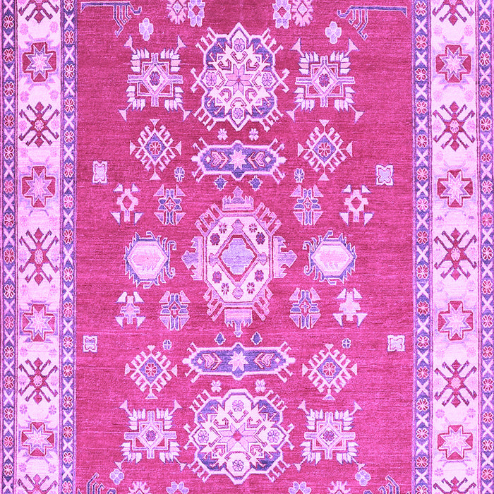 Machine Washable Geometric Purple Traditional Area Rugs, wshtr415pur