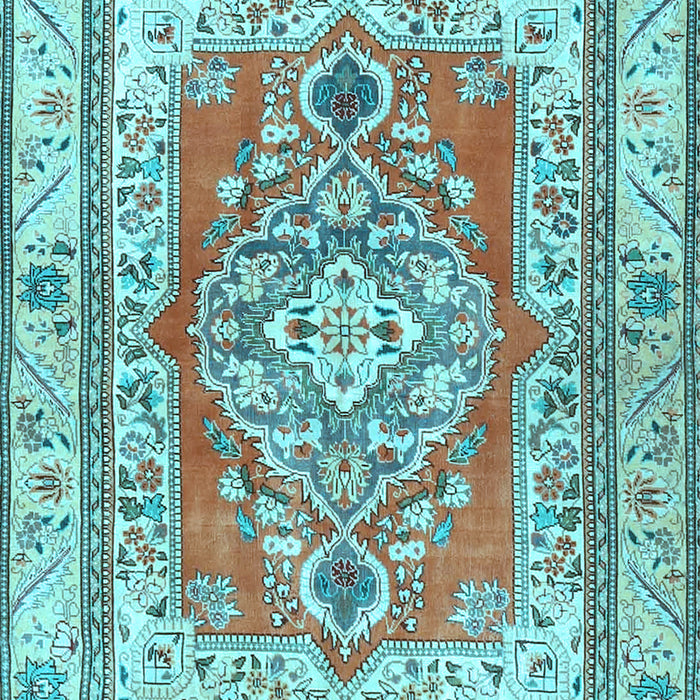 Persian Light Blue Traditional Rug, tr4160lblu