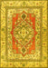 Persian Yellow Traditional Rug, tr4160yw