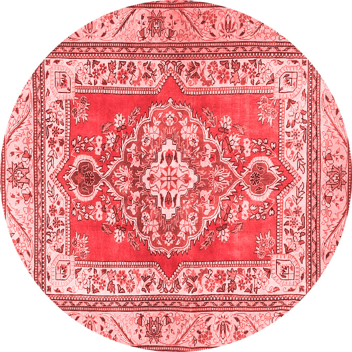 Machine Washable Persian Red Traditional Rug, wshtr4160red