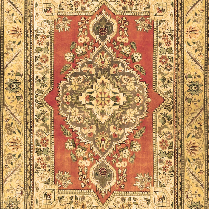 Machine Washable Persian Brown Traditional Rug, wshtr4160brn