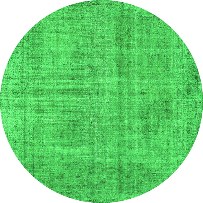 Machine Washable Persian Green Traditional Area Rugs, wshtr4161grn