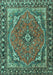 Persian Turquoise Traditional Rug, tr4162turq