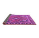 Sideview of Persian Purple Traditional Rug, tr4162pur