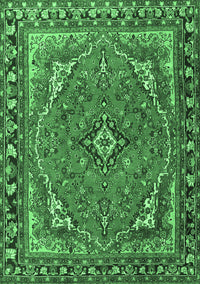 Persian Emerald Green Traditional Rug, tr4162emgrn