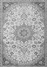 Medallion Gray Traditional Rug, tr4163gry