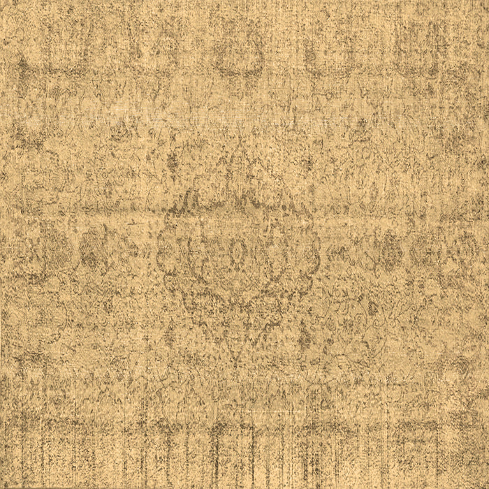 Square Machine Washable Persian Brown Traditional Rug, wshtr4164brn