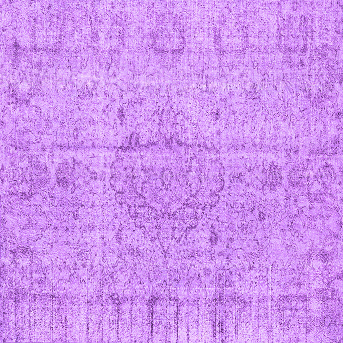Square Persian Purple Traditional Rug, tr4164pur