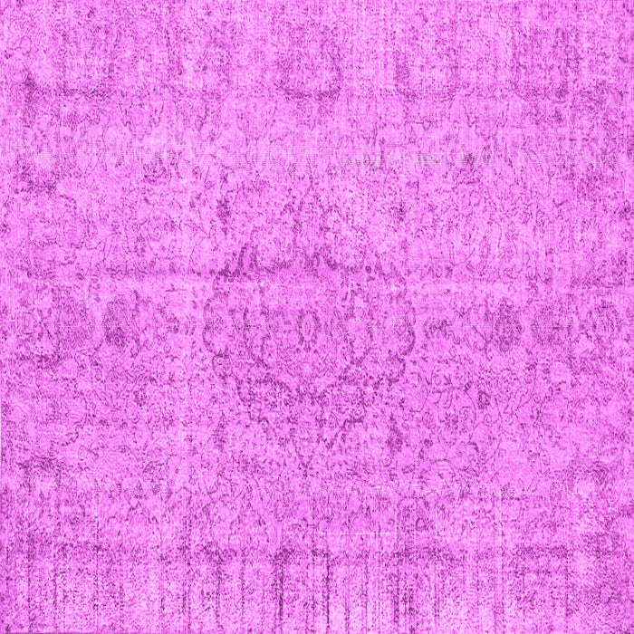 Square Machine Washable Persian Pink Traditional Rug, wshtr4164pnk