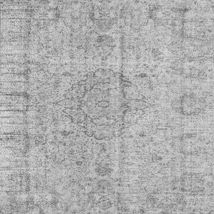 Serging Thickness of Persian Gray Traditional Rug, tr4164gry