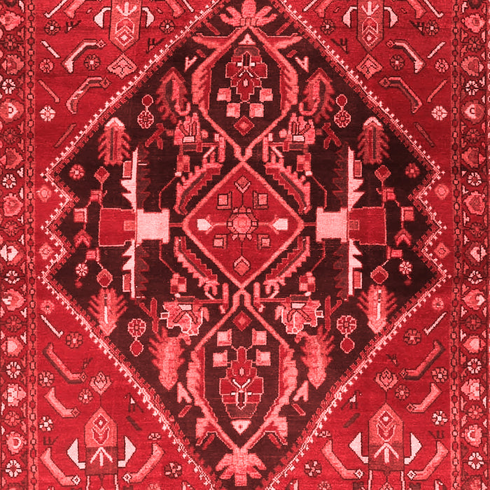 Medallion Red Traditional Area Rugs