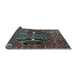 Sideview of Medallion Light Blue Traditional Rug, tr4165lblu