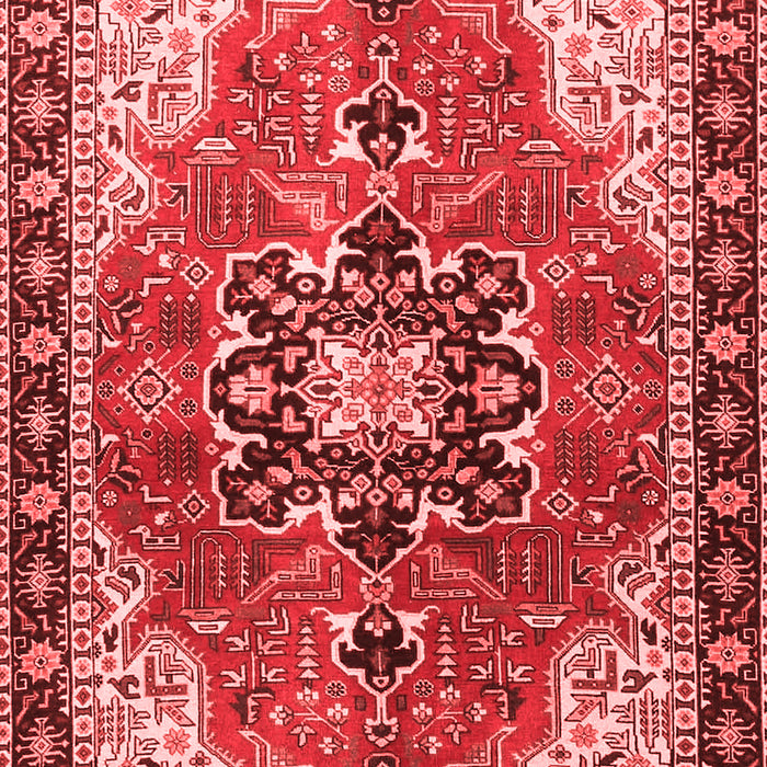 Medallion Red Traditional Area Rugs