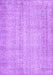 Machine Washable Persian Purple Traditional Area Rugs, wshtr4167pur