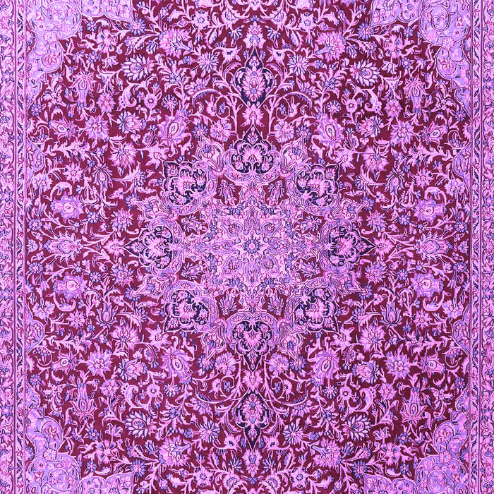Medallion Purple Traditional Rug, tr4168pur