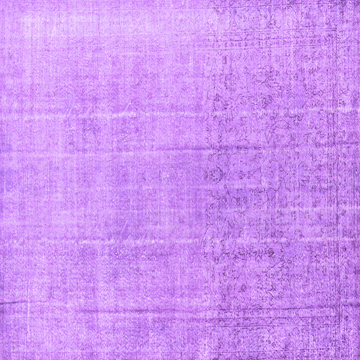 Square Persian Purple Traditional Rug, tr4169pur