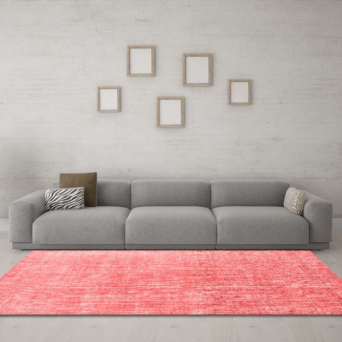 Traditional Red Washable Rugs