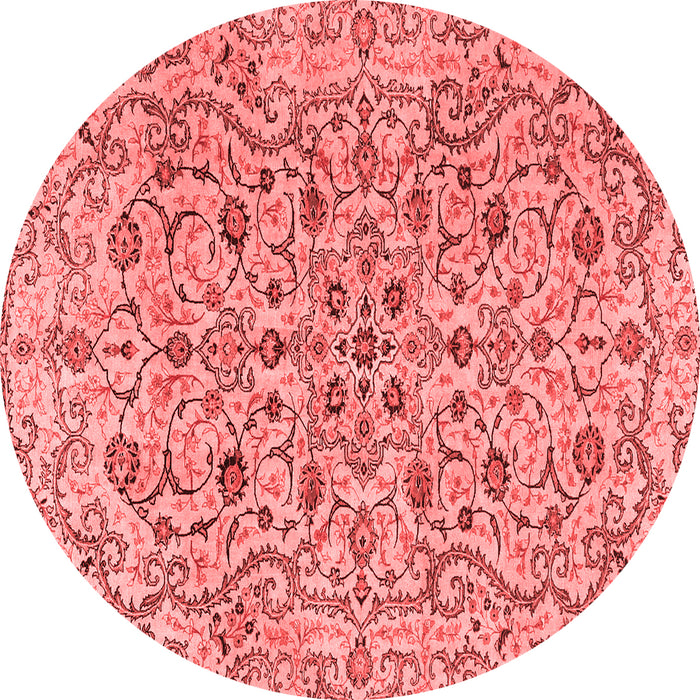 Machine Washable Persian Red Traditional Rug, wshtr4170red