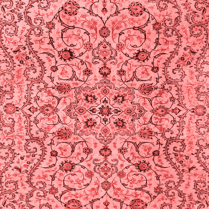 Machine Washable Persian Red Traditional Rug, wshtr4170red