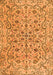 Persian Orange Traditional Rug, tr4170org