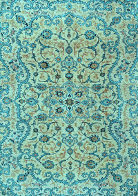 Persian Light Blue Traditional Rug, tr4170lblu