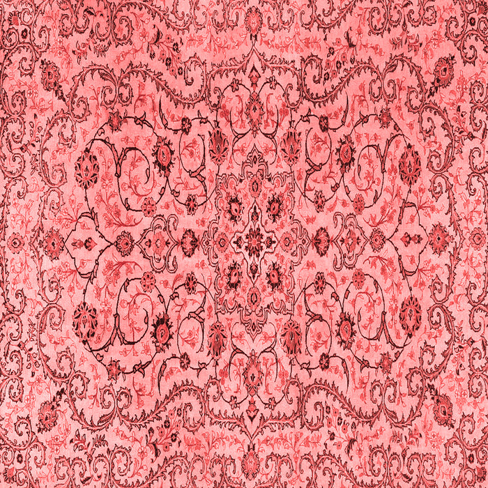 Machine Washable Persian Red Traditional Rug, wshtr4170red