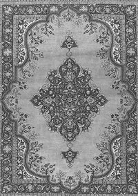 Medallion Gray Traditional Rug, tr4171gry