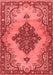 Medallion Red Traditional Area Rugs