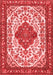 Medallion Red Traditional Area Rugs