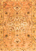 Persian Orange Traditional Rug, tr4173org