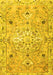Persian Yellow Traditional Rug, tr4173yw