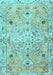Persian Light Blue Traditional Rug, tr4173lblu