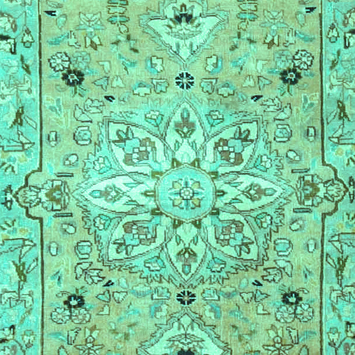 Persian Turquoise Traditional Rug, tr4173turq