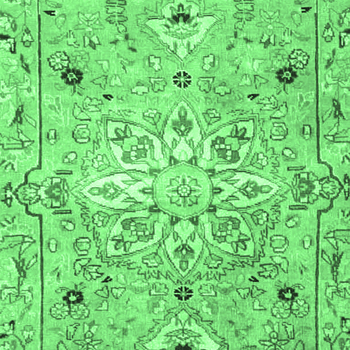 Persian Emerald Green Traditional Rug, tr4173emgrn