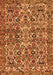 Persian Orange Traditional Rug, tr4174org