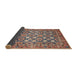 Sideview of Traditional Chestnut Brown Persian Rug, tr4175