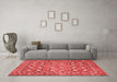 Traditional Red Washable Rugs