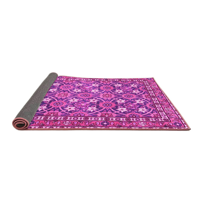 Sideview of Persian Pink Traditional Rug, tr4175pnk