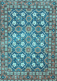 Persian Light Blue Traditional Rug, tr4175lblu