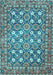 Persian Light Blue Traditional Rug, tr4175lblu