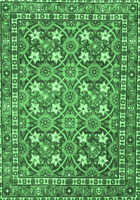Persian Emerald Green Traditional Rug, tr4175emgrn