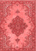 Persian Red Traditional Area Rugs