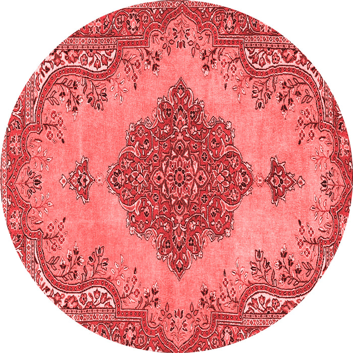 Machine Washable Persian Red Traditional Rug, wshtr4176red