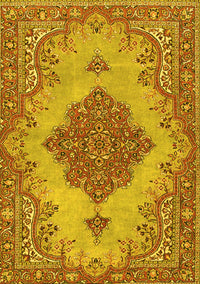 Persian Yellow Traditional Rug, tr4176yw